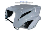 Hood Shell Fiberglass w/ with Turn Marker Lights 2018+ Volvo VNL