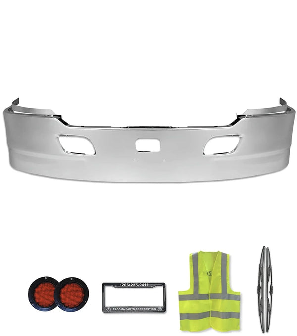 17" Bumper Chrome With Radar Cutout 2013-2021 Kenworth T680