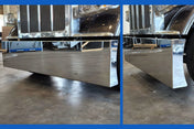 Bumper Stainless Steel Universal American Eagle 20" Blind Mount