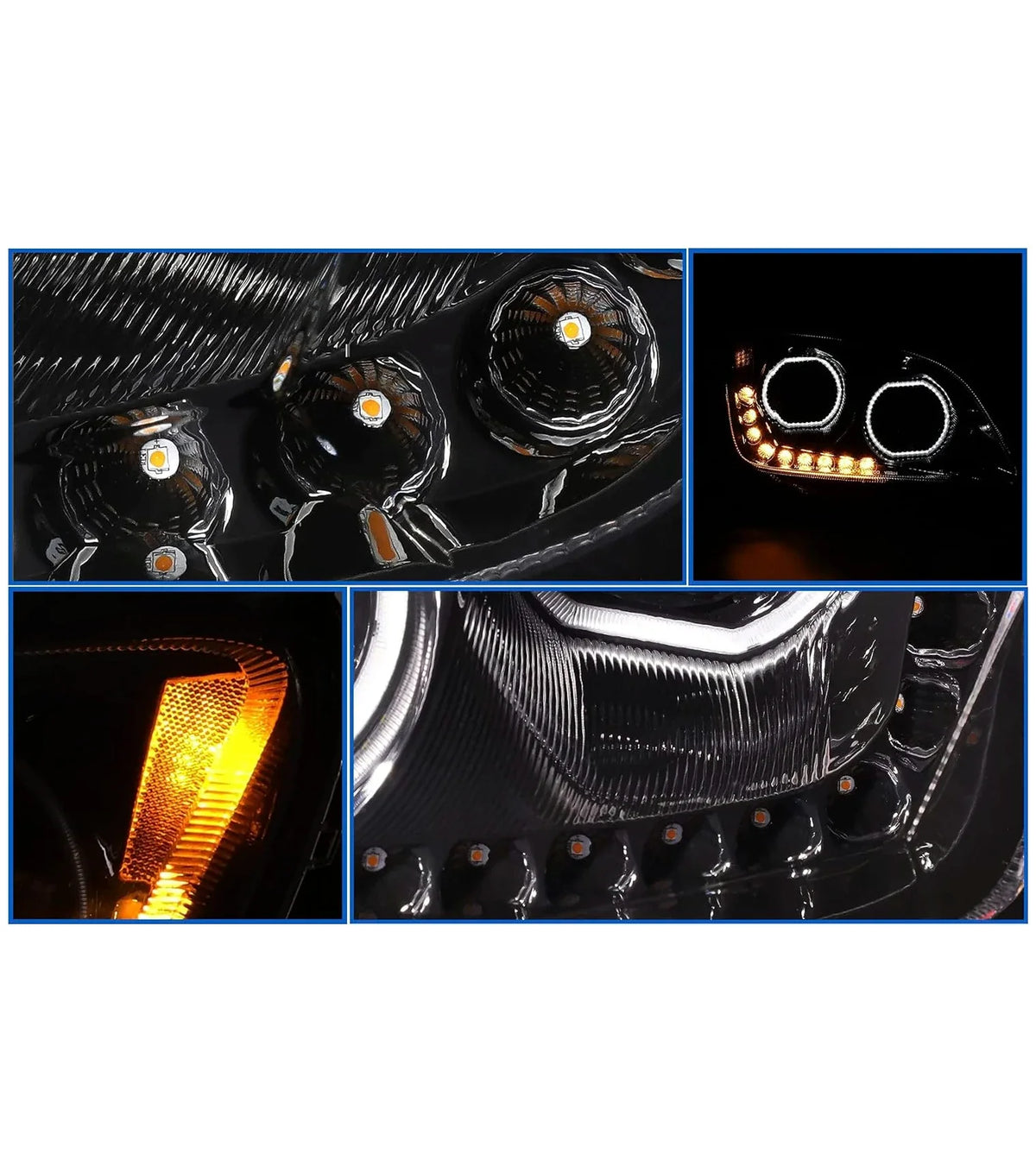 Headlight LED Passenger 2013-2021 Compatible with Peterbilt 579 587