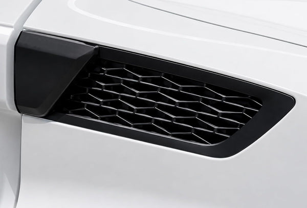 Long Air Intake Bezel Assembly w/Black Cover Passenger 2025 2026 Freightliner Cascadia