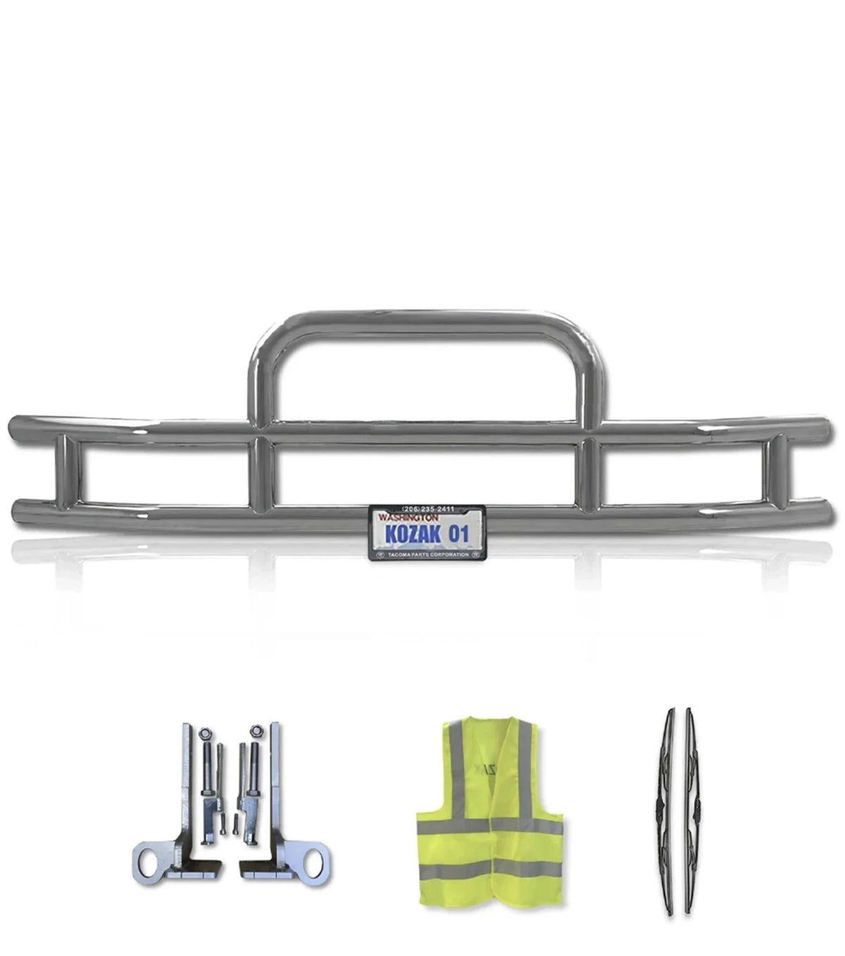 Front Grille Guard Round Kenworth T660