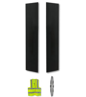 Cab Trim Moldings, Roof Extensions Set International LT625