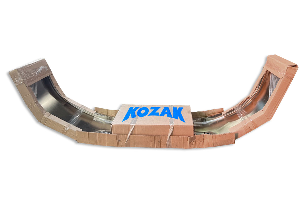 Bumper Fold Over Chrome Steel 2006-2015 International Prostar