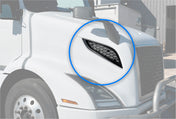 Air Hood Intake Vent Grille Passenger 2018+ Volvo VNR