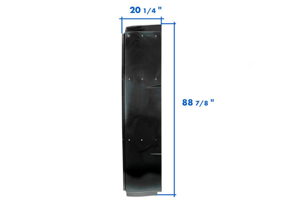 Top & Lower Fairing Cab Panels w/Extenders & w/Brackets Passenger International LT625