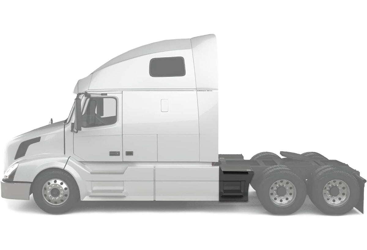 Rear Step Side Fairing Panel Driver 29" 2004-2017 Volvo VNL