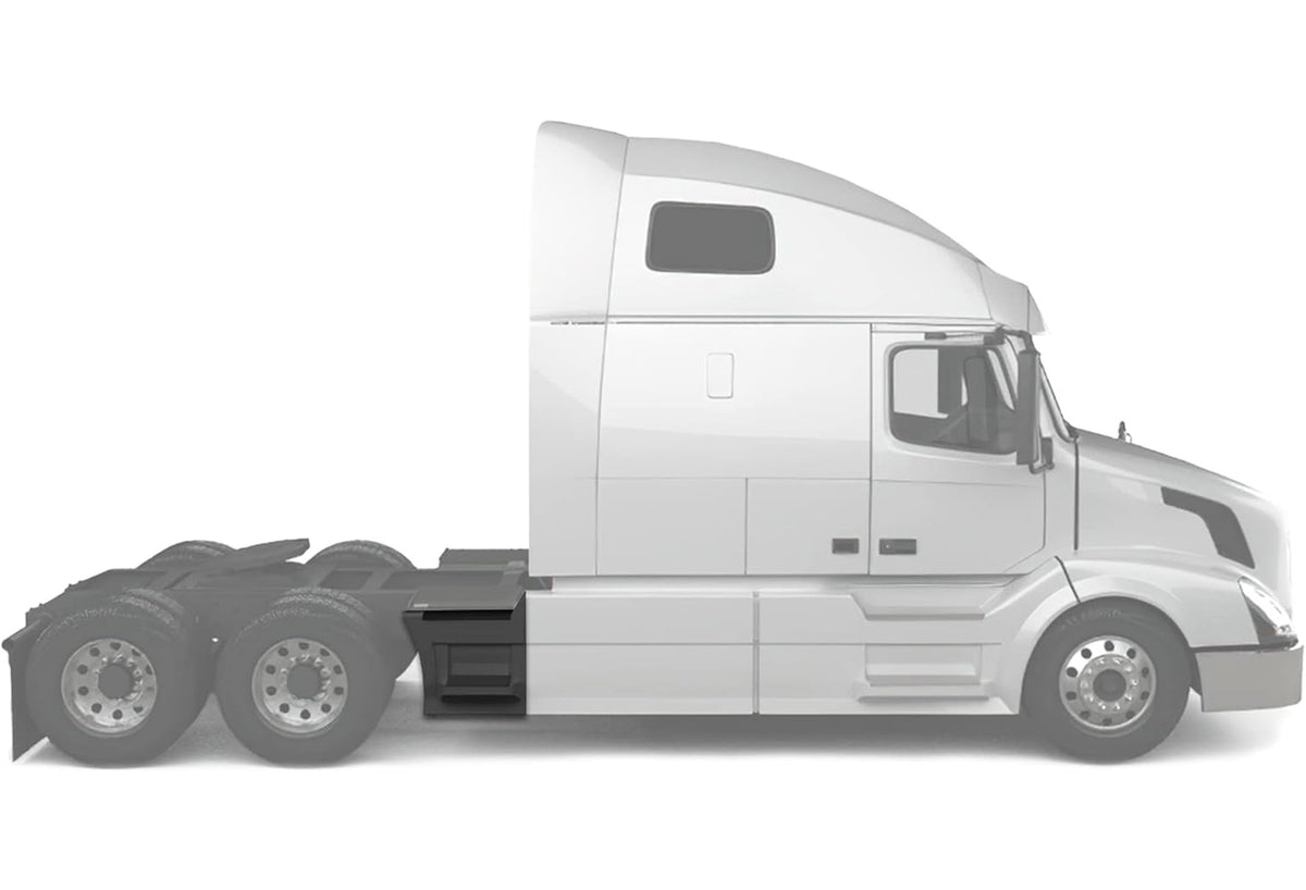 Rear Step Side Fairing Panel Passenger 37" 2004-2017 Volvo VNL