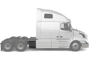 Rear Step Side Fairing Panel Passenger 37" 2004-2017 Volvo VNL
