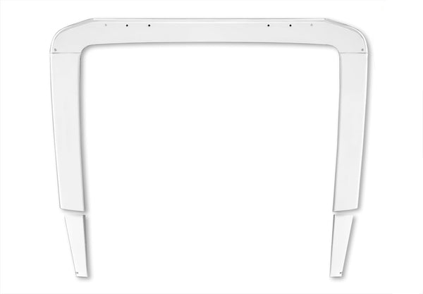 Chrome Grille with Bug Screen & Surround Bug Shield Deflector 2018-2024 Volvo VNL