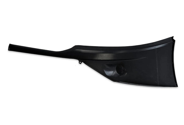 Bumper Cover Black Plastic Without Fog Hole Passenger 2022+ Kenworth T680