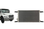Condenser 1E5864 Freightliner Business Class M2, 106 & 112 FS65 FL60 M2-106V FLD120 Century M2-112 XC Columbia Classic FLD SD FLD112 FL70