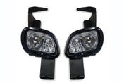 Fog Lights Lamps Assembly with Mounting Brackets Set 2008-2017 Freightliner Cascadia 125 113