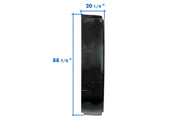 Bottom Lower Wind Fairing Cab Extender Plastic with Extension Driver International LT625