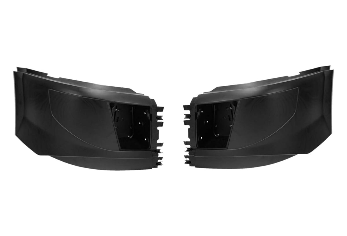 Bumper Plastic with Fog Hole Set 2016-2017 Volvo VNL