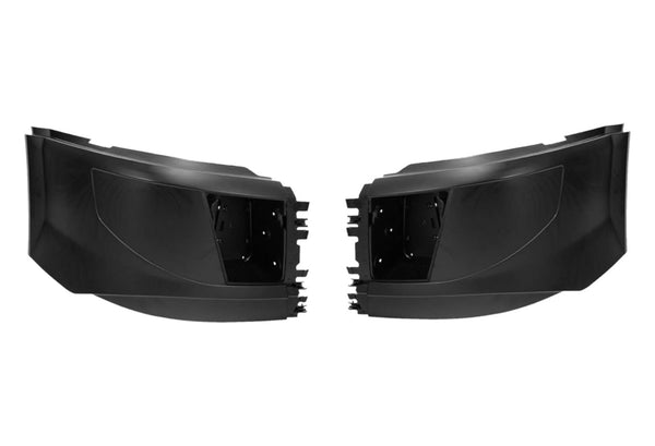 Bumper Plastic with Fog Hole Set 2016-2017 Volvo VNL