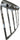 Chrome Front Grille without Bug Screen compatible with Peterbilt 579