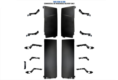 Cabin Fairing Upper and Lower Air Deflectors with Brackets Full Set 2025 2026 Volvo VNL New