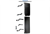 Cabin Fairing Upper and Lower Air Deflectors with Brackets Driver 2025 2026 Volvo VNL 300 New