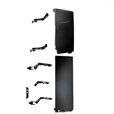 Cabin Fairing Upper and Lower Air Deflectors with Brackets Driver 2025 2026 Volvo VNL New