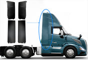 Cabin Fairing Upper and Lower Air Deflectors with Brackets Full Set 2025 2026 Volvo VNL 300 New