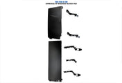 Cabin Fairing Upper and Lower Air Deflectors with Brackets Passenger 2025 2026 Volvo VNL 300 New