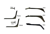 Lower and Upper Behind Cab Fairings With Extensions and Brackets Passenger 2004-2017 Volvo VNL