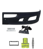 Bumper Extension Corner Black Plastic Driver Kenworth T660