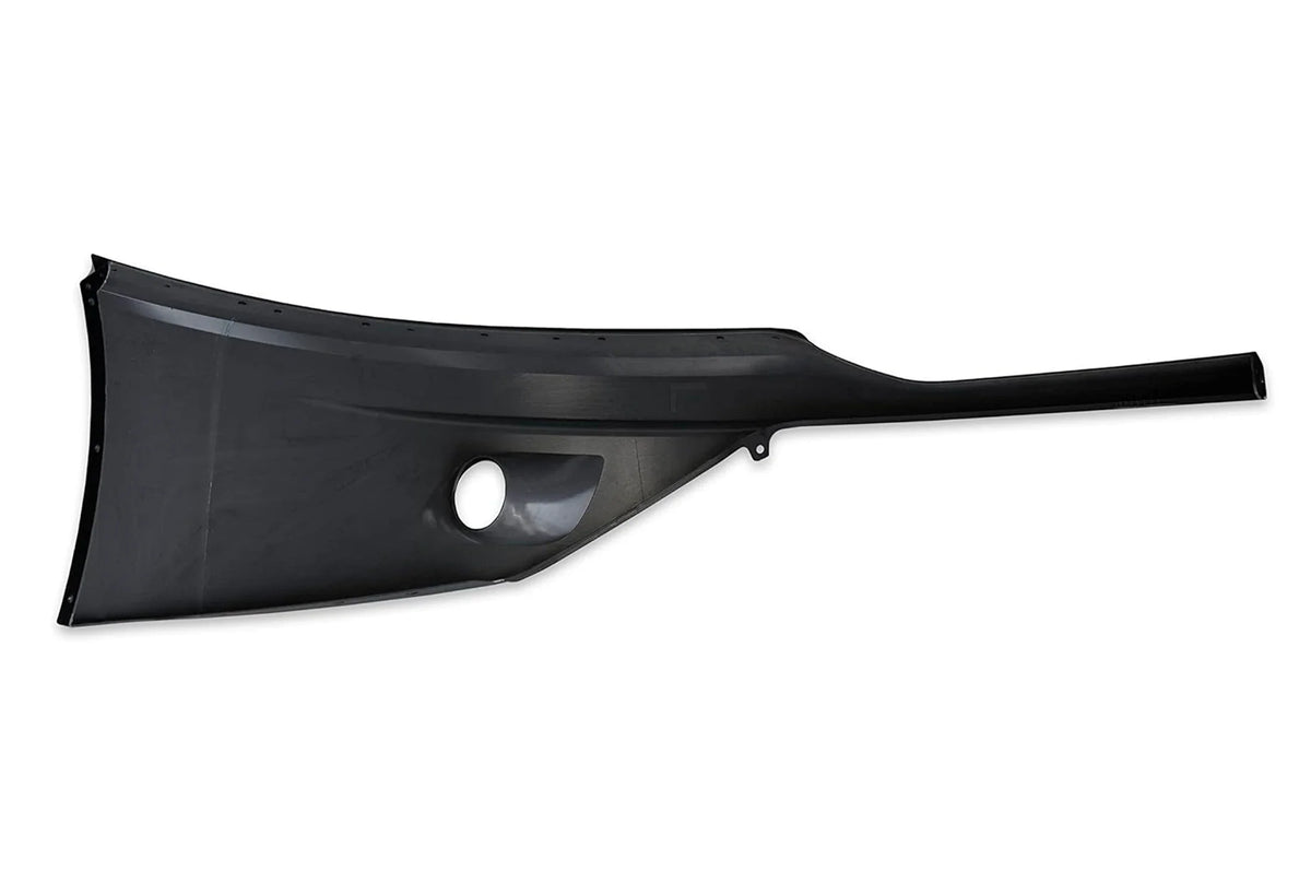Bumper Cover Black Plastic With Fog Hole Driver 2022+ Kenworth T680