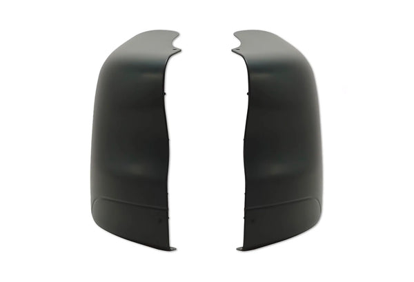 Extension Corners Bumper End Caps Black Set 2001-2017 Freightliner Columbia
