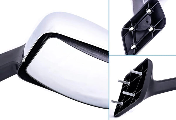 Hood Mirror Chrome Passenger International LT625