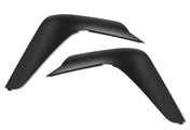 Door Mirror Arm Bottom Covers Black Set 2018-2024 Freightliner Cascadia 126 116