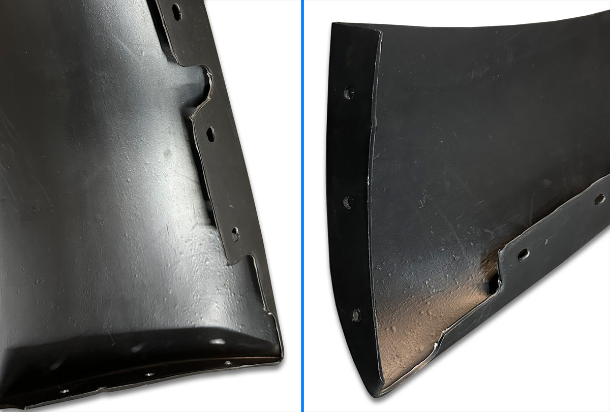 Side Bumper Air Deflectors Spoilers Set 2018+ Volvo VNR