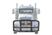 Grille Guard Large Black Peterbilt 386