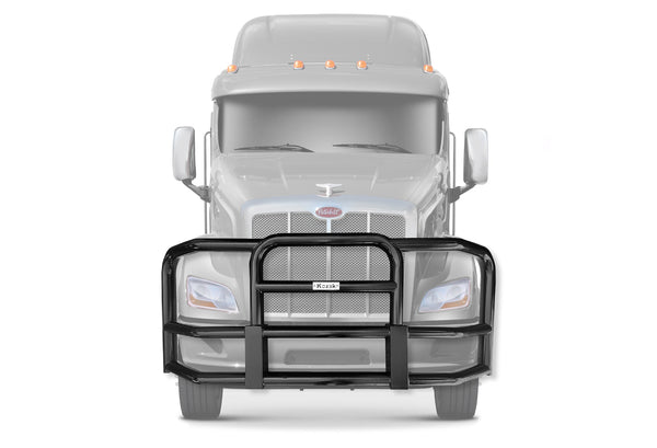 Grille Guard Large Black Peterbilt 587