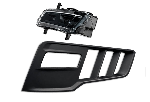 Bumper Corner, End Cap, Bezel and Fog Lamp Set Passenger 2025+ Volvo VNL New