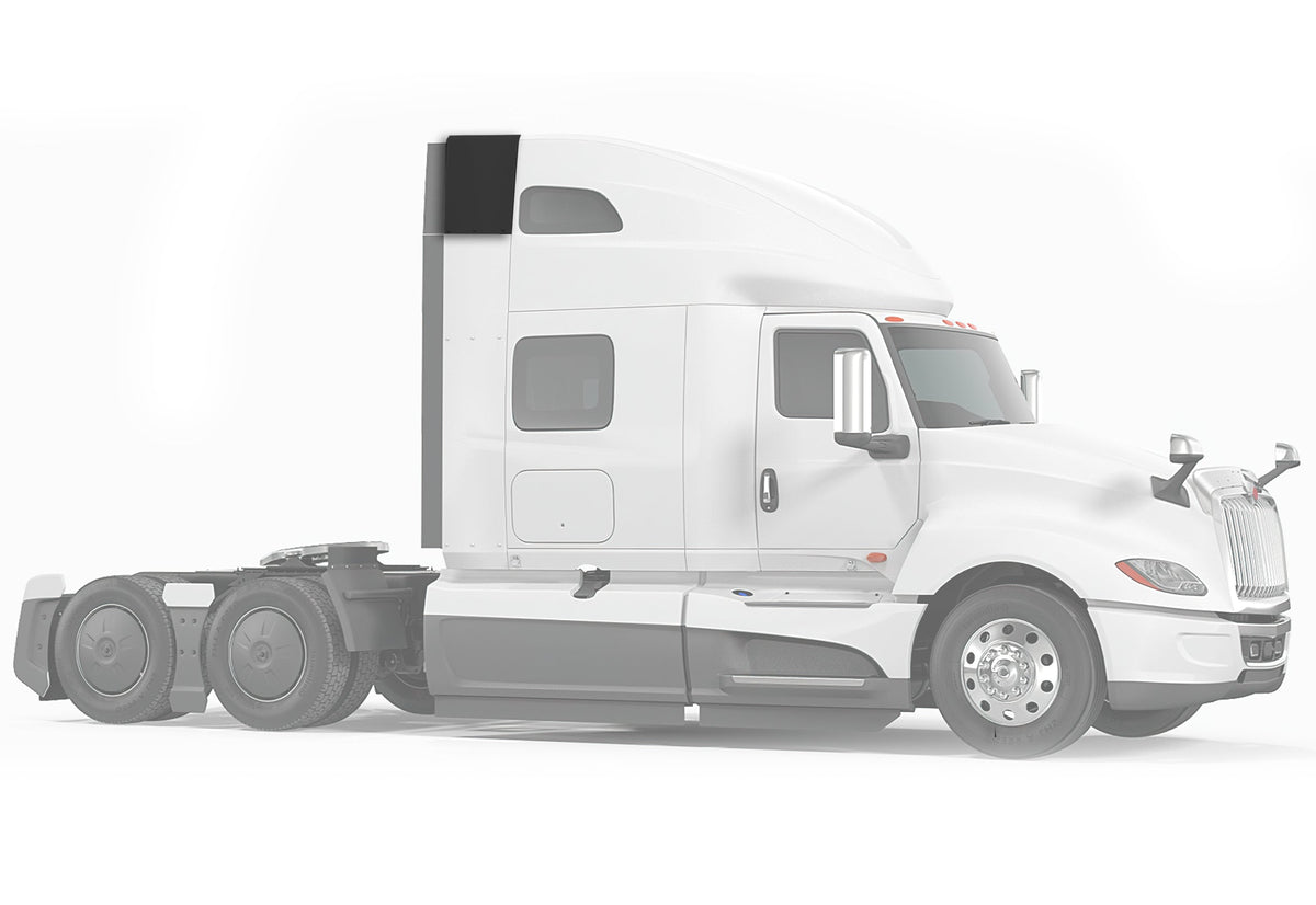 Top Wind Fairing Cab Extender Passenger International LT LT625