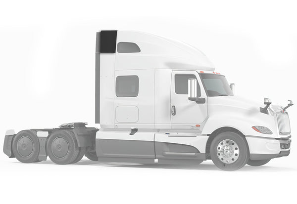 Top Wind Fairing Cab Extender Passenger International LT LT625