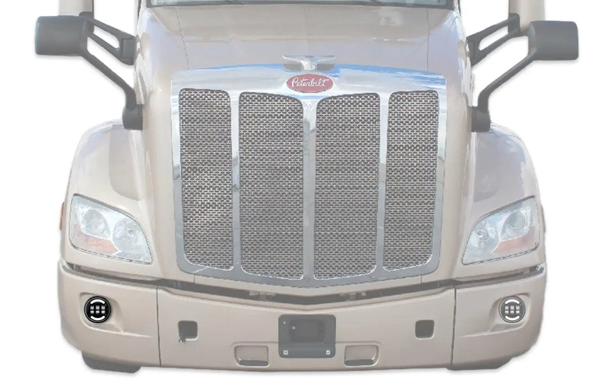 Black LED Fog Light Lamp Right Side Peterbilt 579 578 - 