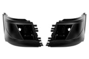 Bumper Corners w/ Fog Holes w/Chrome Trims Set 2016-2017 Volvo VNL