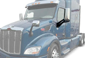 Door Mirrors with Arms Chrome Set 2013-2021 Peterbilt 579