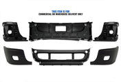 Bumper Set with Fog Light Holes 6 Pcs 2008-2017 Freightliner Cascadia 125 113