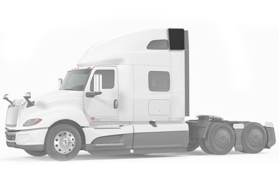Top Wind Fairing Cab Extender Driver International LT LT625
