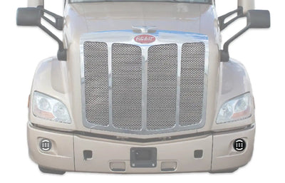 Black LED Fog Light Lamp Left Side Peterbilt 579 578 - 