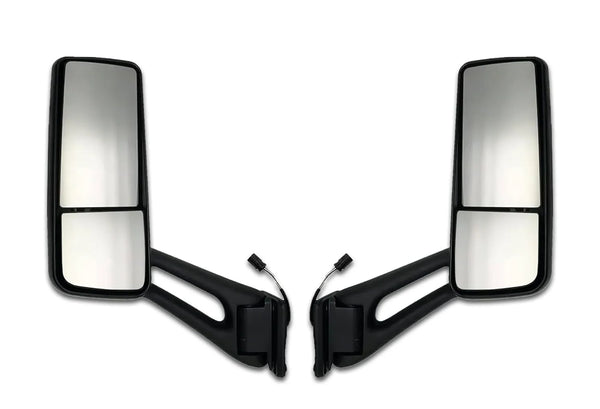 Door Mirrors with Arms Chrome Set 2013-2021 Peterbilt 579