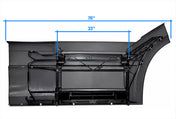 76" Front Step Fairing Panel Full Set Driver 2004-2017 Volvo VNL