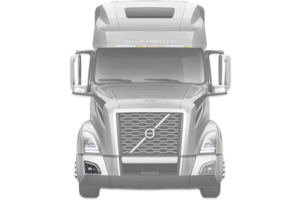 18 LED Black Projector Fog Light W/ 12 Light Bar Right Volvo VNL 2018+ - 
