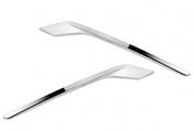 Chrome Hood Air Intake Bezels Set 2022+ Peterbilt 579