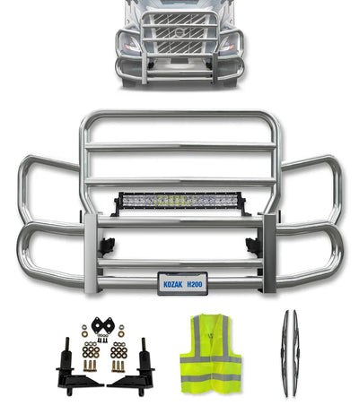 Front Steel Grille Deer Guard Herd 300 2025+ Volvo VNL 300 440 640 660 840 860 VNR 300 440 640 660