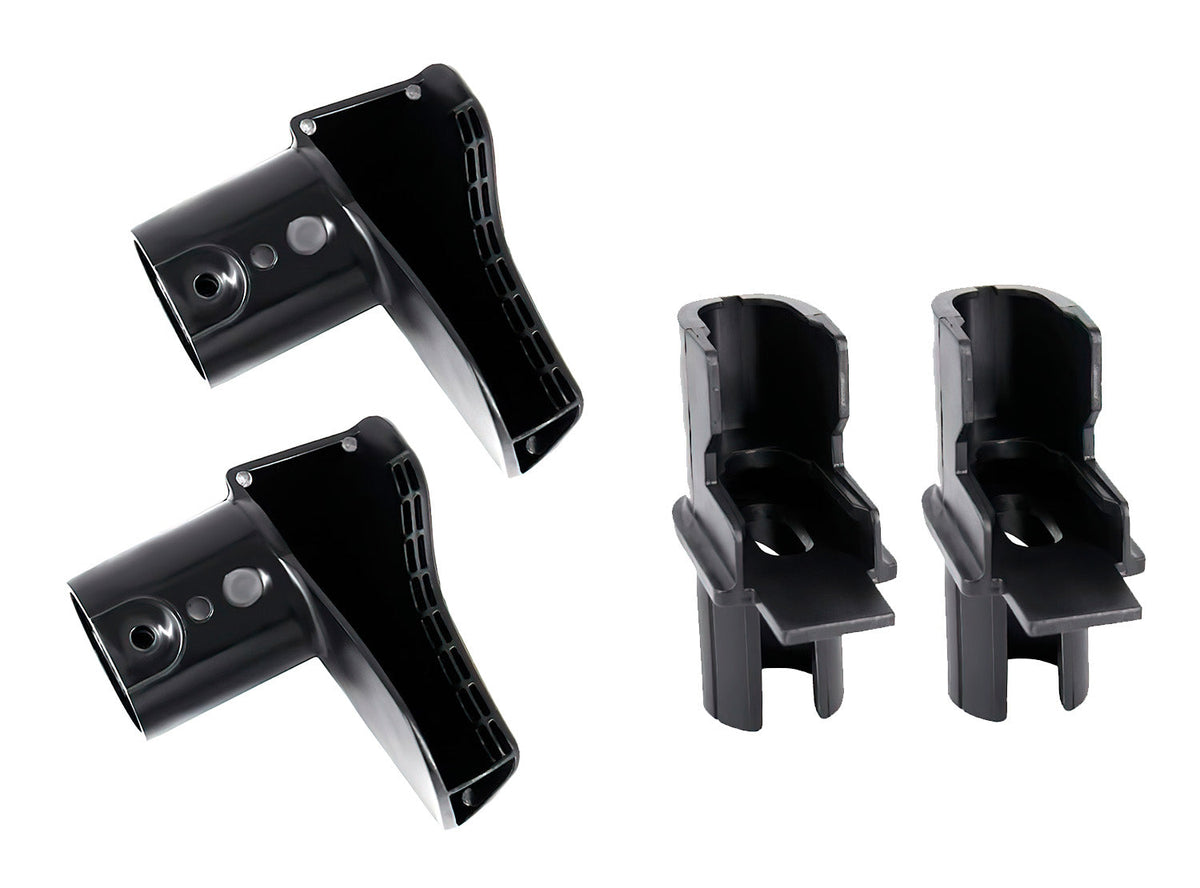 Front Chassis Fairing Handle Panel Brackets 4 Pcs Set 2004-2017 Volvo VNL